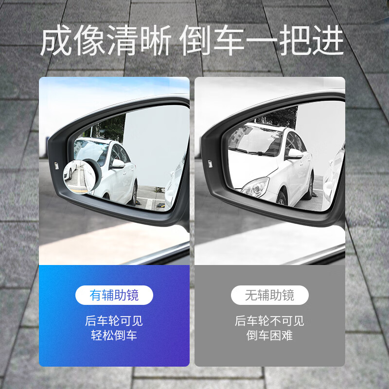 绿联后视镜小圆镜银色 两片装 LP194/60971 (货期3-6天)高清大图