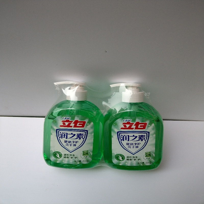 立白 润之素 健康净护 芦荟 洗手液 500g*2 两瓶组装(单位 : 组)
