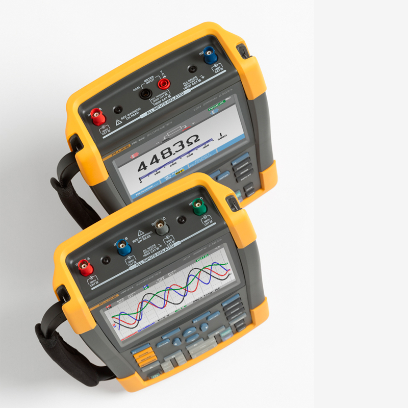 FLUKE-190-104手持式彩色示波表(4通道,100MHz,含SCC套件)