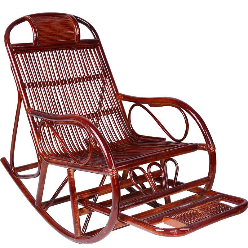 印尼植物真藤椅藤摇椅休闲老人椅摇摆椅睡椅午休椅逍遥椅休闲椅