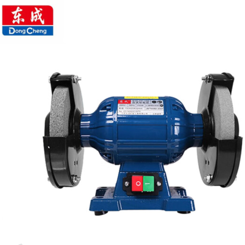 东成 台式砂轮机磨刀机家用多功能220/380V 小型抛光机磨剪子 S1E-FF-150[直径150mm]