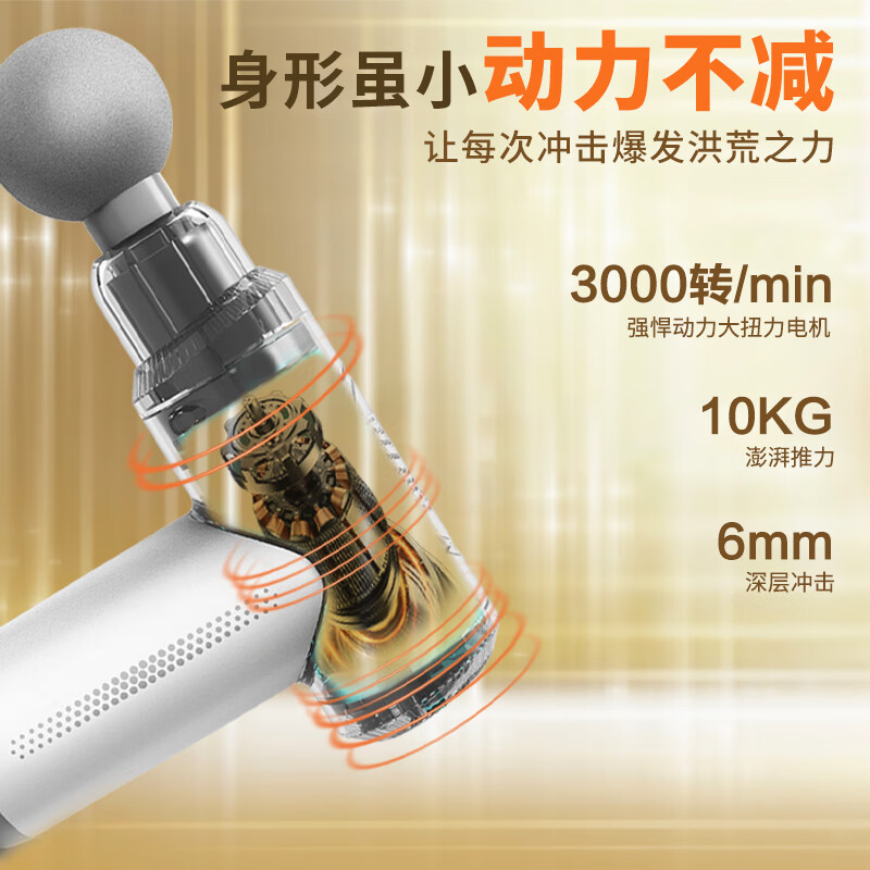 和正(HEZHENG) 筋膜枪 -HZ-JMQ-5高清大图