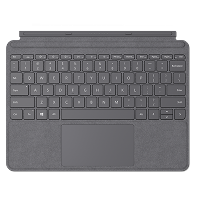 微软(Microsoft)Surface Go4/3 特制版专业键盘盖/专业键盘盖 波比红 冰晶蓝 亮铂金 典雅黑
