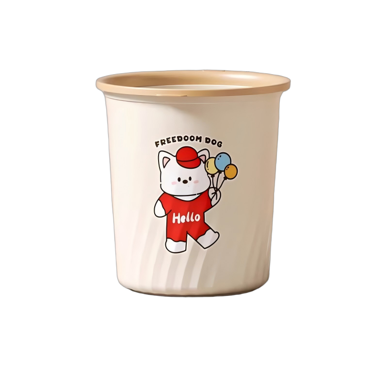 中屹得 垃圾桶家用大号高颜值厨房客厅厕所卫生间简约压圈卧室大容量纸篓 个高清大图