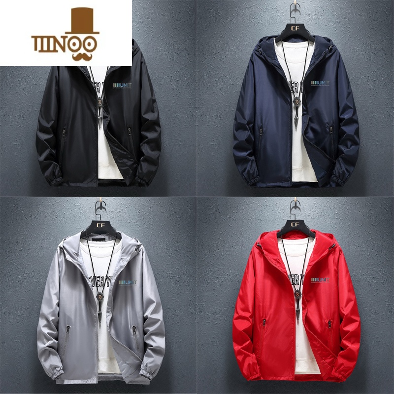 YANXU3M反光潮牌美式外套男士褂子2023大码休闲百搭夹克冲锋衣男高清大图