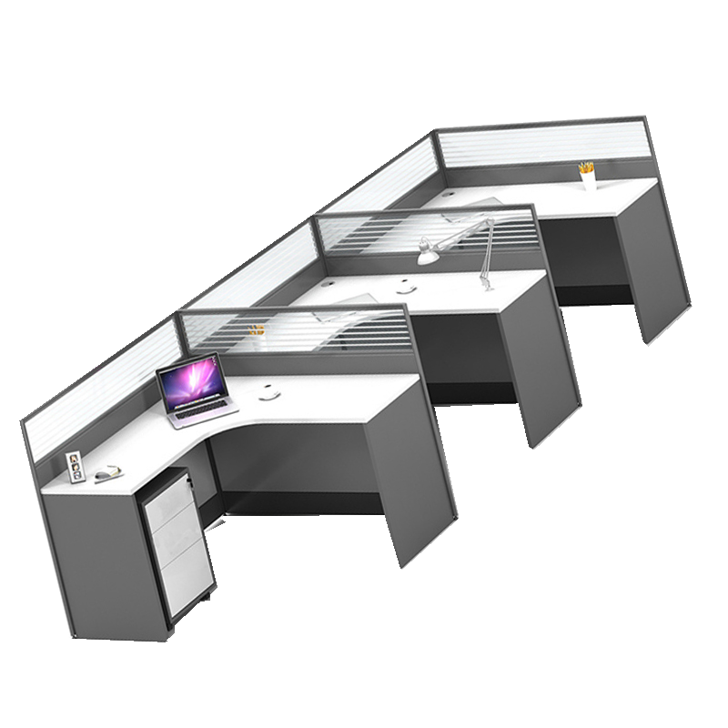 圣承启 屏风工位 F+柜张高清大图