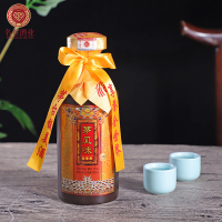 贵州茅台镇 名谷十年陈酿原浆53度 名谷酒业酱香型白酒纯粮食年份洞藏老酒礼品袋500ml 酒舍会