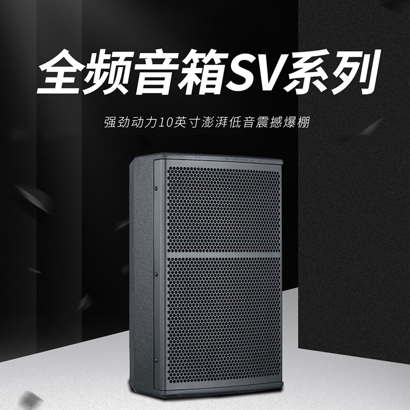 润普RP-HYX610 国产化音视频会议室展厅教室礼堂报告厅10英寸全频会议音响/音箱/喇叭扬声器高清大图