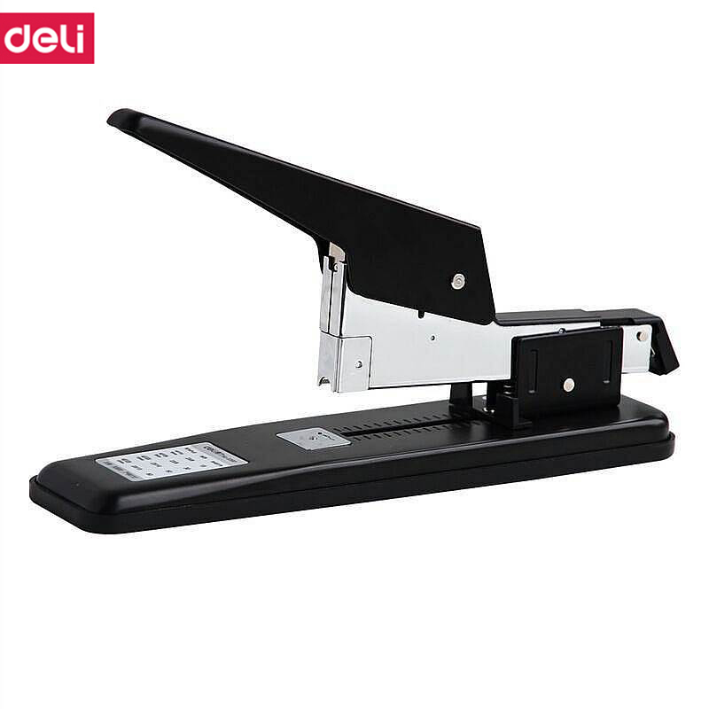 得力delim0390重型订书机黑g视频