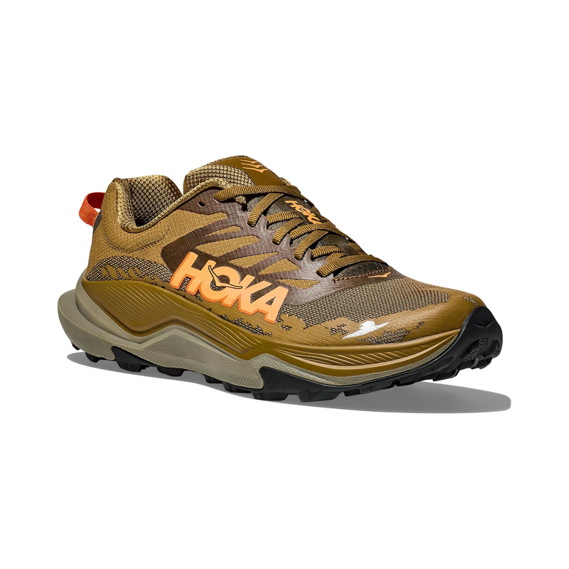 Hoka One One男士轻便跑步鞋软弹舒适防滑户外越野运动鞋 Honey/Antique_Olive 48