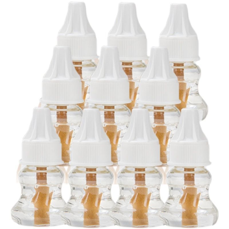 彩虹电热蚊香液无味10瓶补充套装家用驱蚊液安全防蚊插电式灭蚊水视频