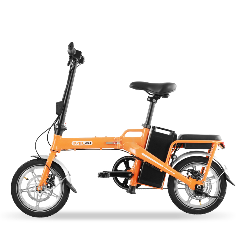 新日m8电动车电动代步车电瓶车可折叠助力自行车方便可提锂电池新日