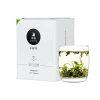 2022绿茶上市极白安吉白茶正宗特级螺型罐装120g珍稀春茶茶叶