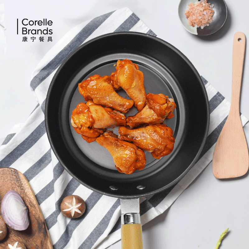 EKCO极之铁三件套32CM炒锅+22CM汤锅+22CM煎锅 EK-JZT302ZX/KZ高清大图