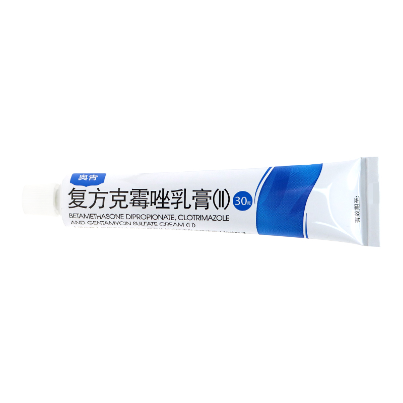 奥青 复方克霉唑乳膏(II) 澳美制药厂30克/支高清大图