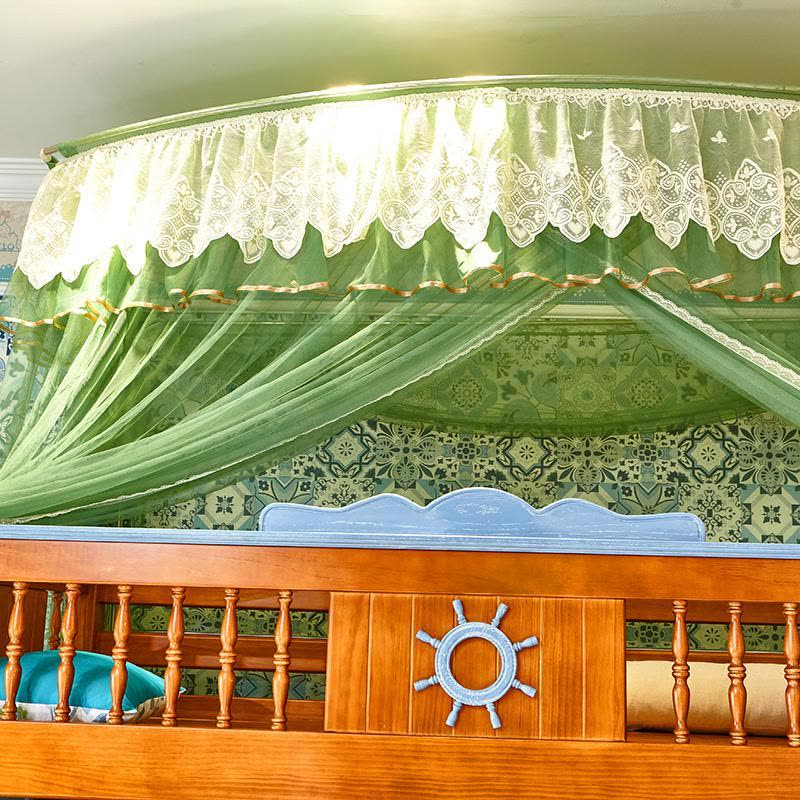 森美人儿童双层子母床蚊帐1.8m双人家用1.2米1.5上下高低床铺新款图片