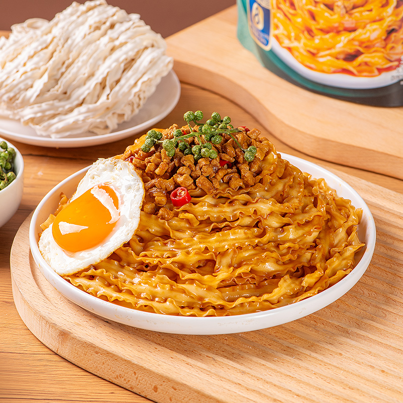 有你一面(YOU NI YI MIAN) 肉酱椒麻拌面165g*3袋高清大图