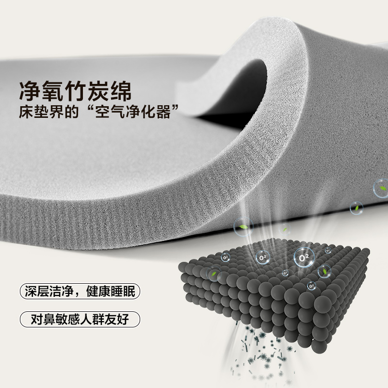 全友家居椰棕床垫薄款护脊护腰垫卧室家用抑菌防螨偏硬棕垫高清大图