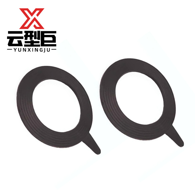 云型巨 橡胶法兰垫片 DN100 个高清大图