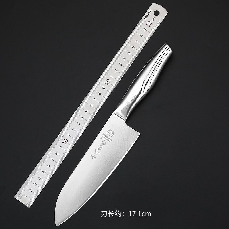 十八子作SL2716-C小康多用刀 5铬钢刀体厨房菜刀家用小康切片刀 刀具菜刀水果刀 400系列不锈钢