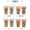 一次性塑料90口径500ml珍珠奶茶杯子 一次性塑料杯500只