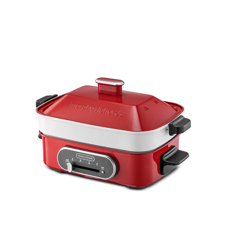 摩飞(morphy richards) 多功能锅 MR9088 红色高清大图