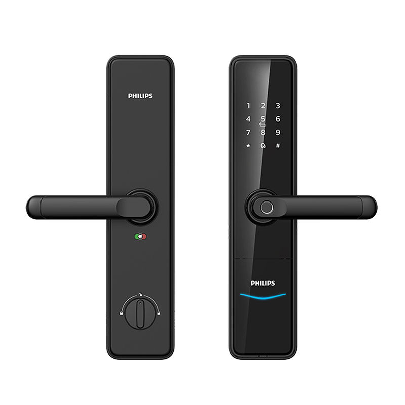 飞利浦(PHILIPS)DDL603K 智能锁指纹锁家用执手式密码锁 智控防盗门电子锁