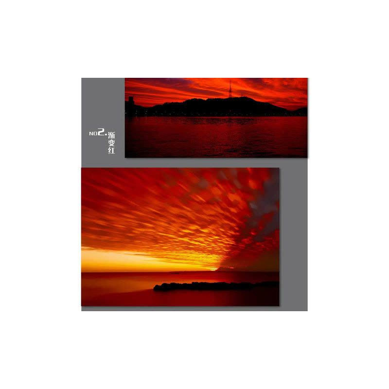 灰蓝橙红镜单反配件橙()渐变滤镜圆形58mm|渐变橙 55mm图片