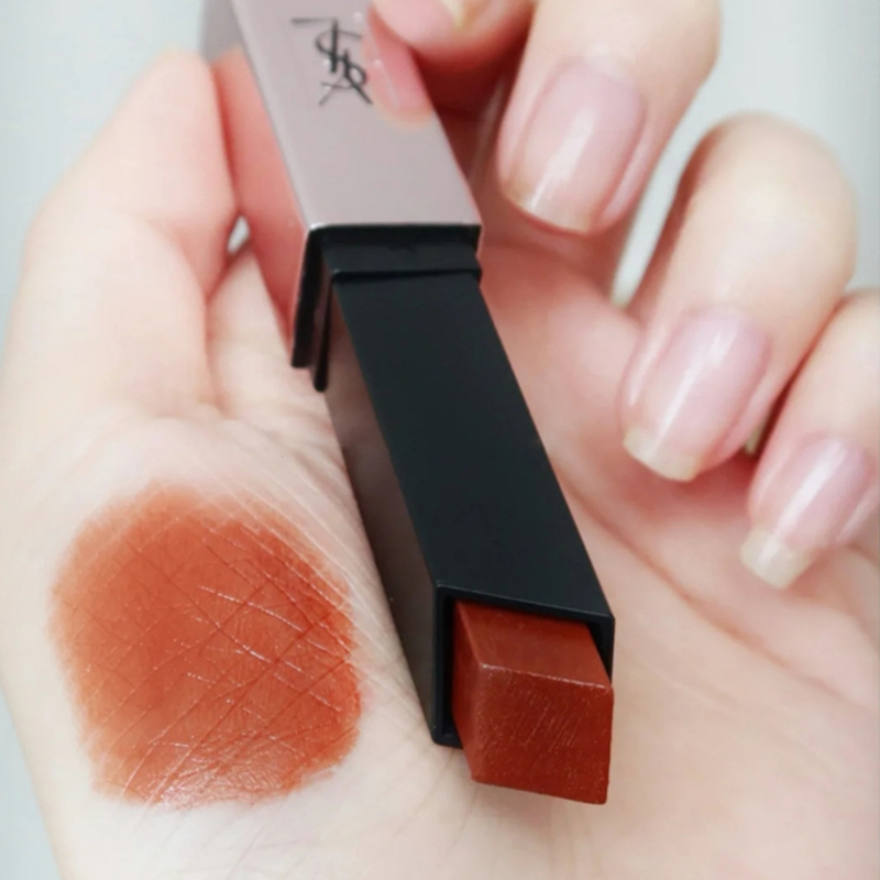 圣罗兰ysl小粉条口红214211213细管柔光哑光杨树林