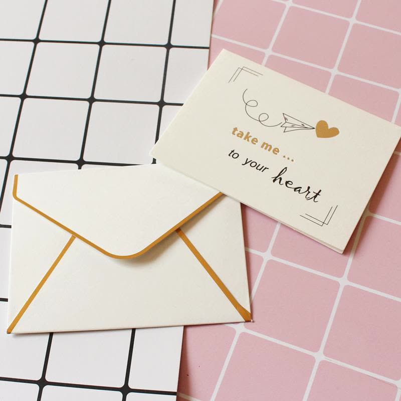 升级款t2-生日快乐HAPPY白底 5套装(贺卡+信封)|贺卡商务留言卡生日祝福diy小卡片烫金韩国创意迷你感谢卡图片