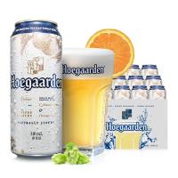 福佳(Hoegaarden)啤酒精酿白啤310ml*24听装整箱装啤酒苏宁自营