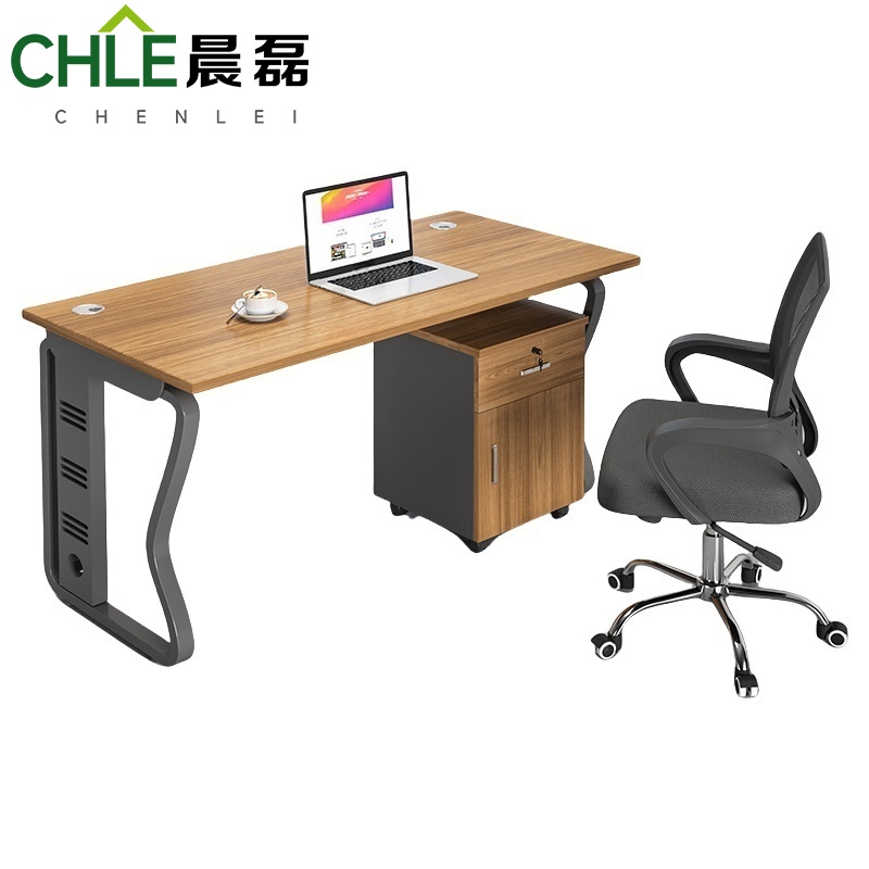 晨磊 办公工位 单人位含柜椅120*60*75cm 套高清大图
