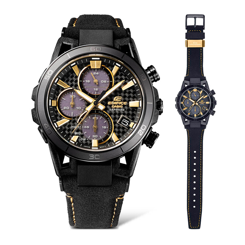 CAISO旗舰店卡西欧手表男EDIFICE50周年海洋黑暗之心新年送礼主题特殊礼盒防水男士商务石英表男EFR-303CL高清大图