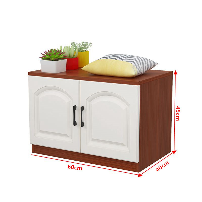 闪电客定制飘窗柜简约现代飘窗柜储物柜闪电客阳台柜地柜可坐炕柜窗台柜置物收纳柜双门 长60 宽40 高45 价格图片品牌报价 苏宁易购寓吉五金工具专营店