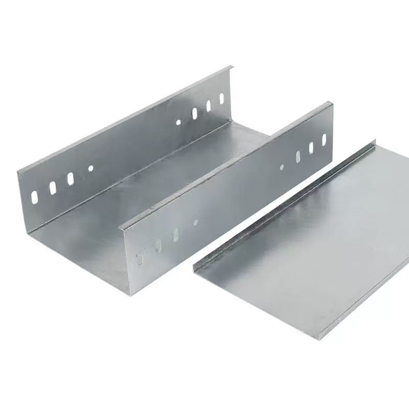 盛京联硕 电缆桥架防火线槽 100*100*1.5mm[含盖板+连接片+螺栓]米高清大图