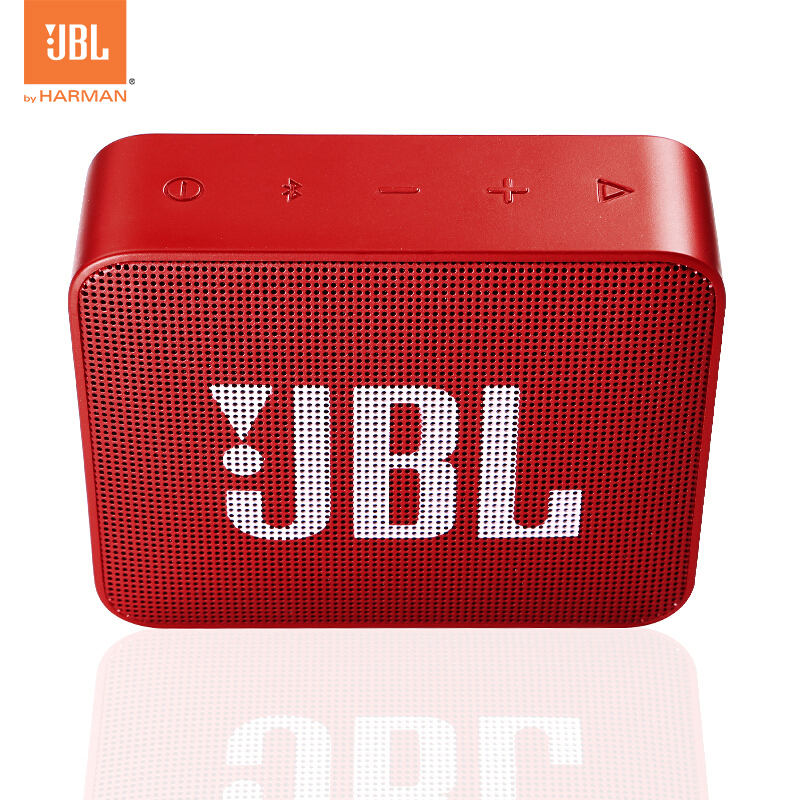 JBL GO2 音乐金砖二代 蓝牙音箱 低音炮 户外便携音响 迷你小音箱 可免提通话 防水设计