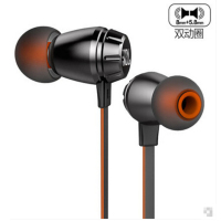 JBL T380A 双动圈单元入耳式苹果耳机HIFI保真耳塞式通用线控有麦 粉色上海井仁专卖