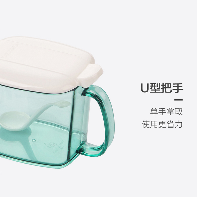 茶花(CHAHUA) 塑料调味套装3组-B25002蓝色高清大图