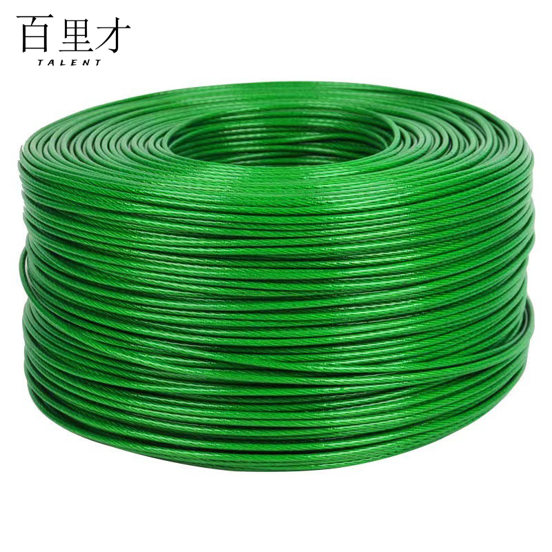 百里才 包塑钢丝绳 米高清大图