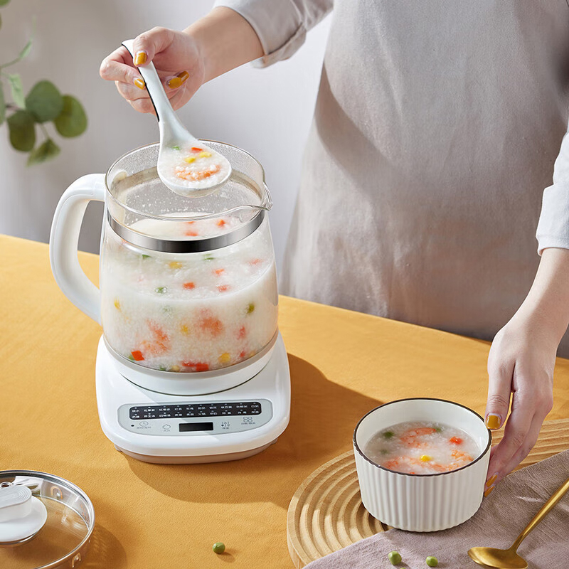 小熊养生壶1.8L带滤网高硼硅玻璃电水壶YSH-C18Z2高清大图