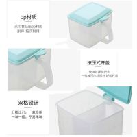 【直播特卖】家用调料罐调味盒套装组合双格放佐料食盐罐调料盒调味罐厨房收纳菲丽荣