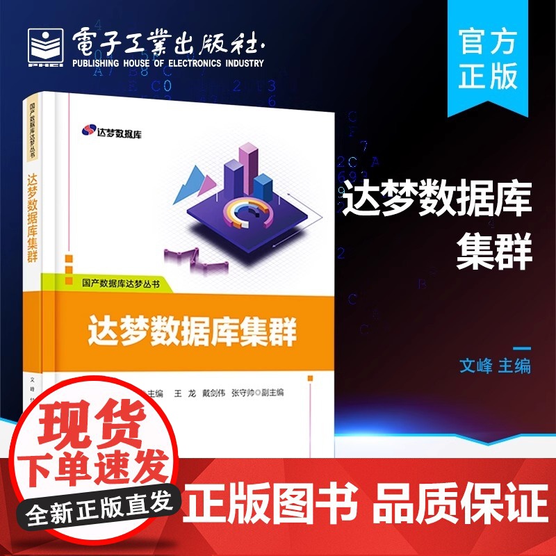达梦数据库集群 文峰 电子工业出版社 正版书籍高清大图