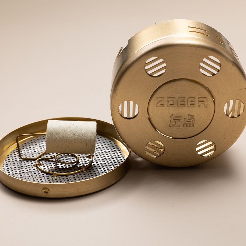 左点 陈艾柱48粒装 家用陈年短艾条 艾草艾叶艾绒柱(铜温灸盒随身灸专用)