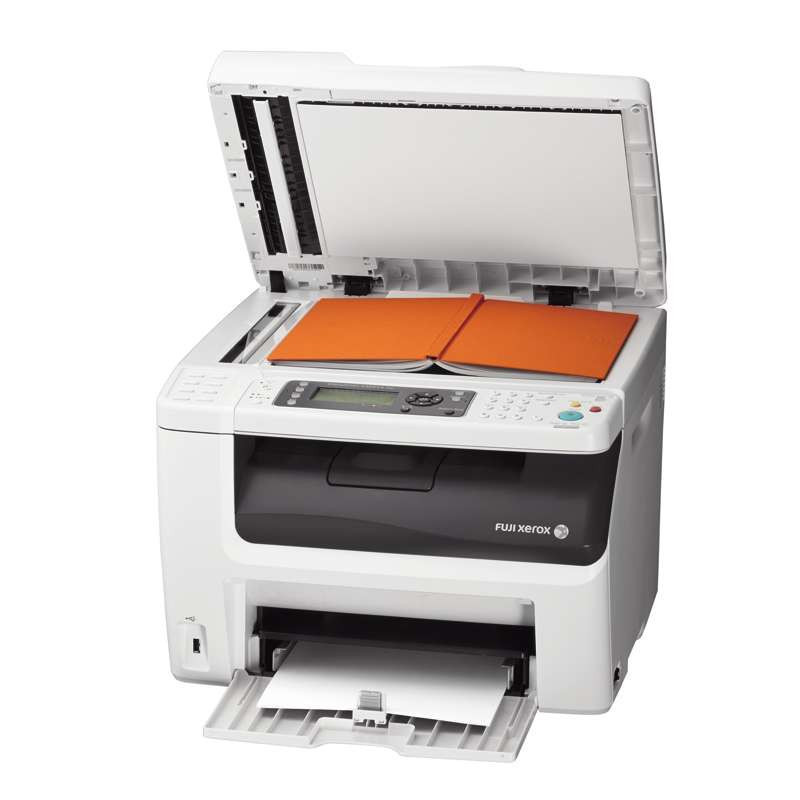 富士施乐(fuji xerox)cm215fw彩色激光网络一体机小型办公商用打印