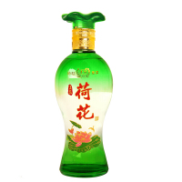 山西杏河 荷花酒 清香型白酒53度 粮食酒礼盒装500ml 1瓶