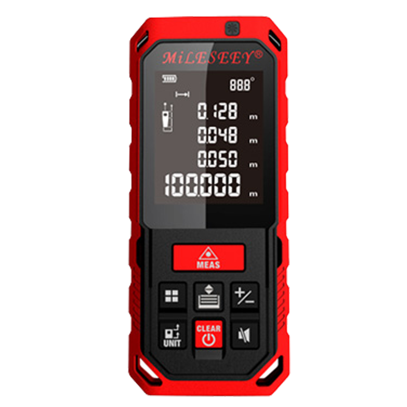 mileseey迈测s2手持可充电激光测距仪5070100120米电子尺量房仪视频