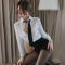 长夜漫漫情趣内衣性感诱惑紧身包臀秘书OL制服诱惑教师套装女1532