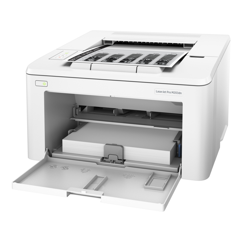 惠普 HP LaserJet Pro M203dn 黑白激光打印机（打印）