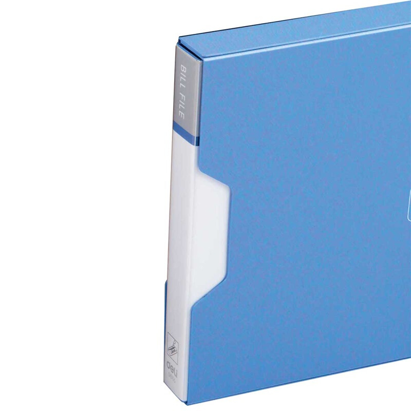 [精选]得力(deli) 5355 PP增值税发票夹 颜色随机高清大图