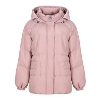 高梵GOLDFARM秋冬新款羽绒服女短款连帽bf宽松休闲韩版加厚面包服外套